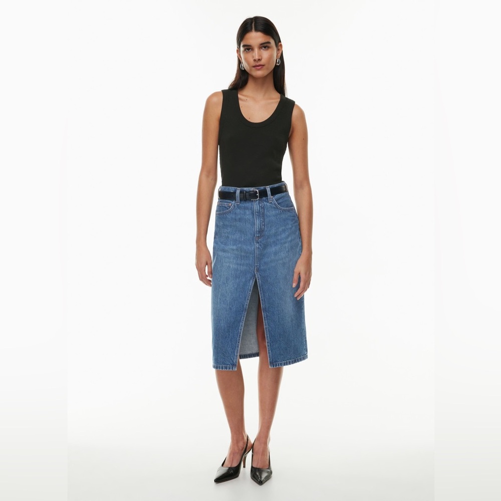 Denim Forum The 90s Halle Skirt